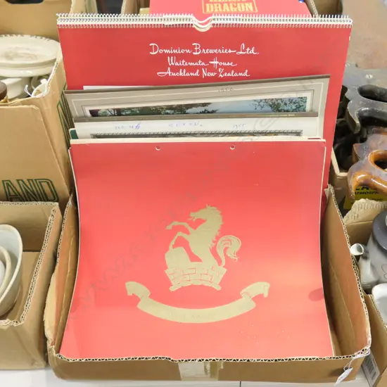 DOMINION BREWERY VINTAGE CALENDERS AND OTHER