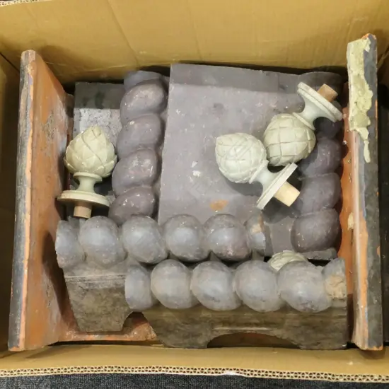 LOT VICT GARDEN ROPE EDGE TILES