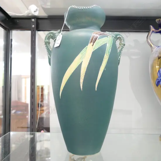 LARGE SATSUMA VASE H 390 MM