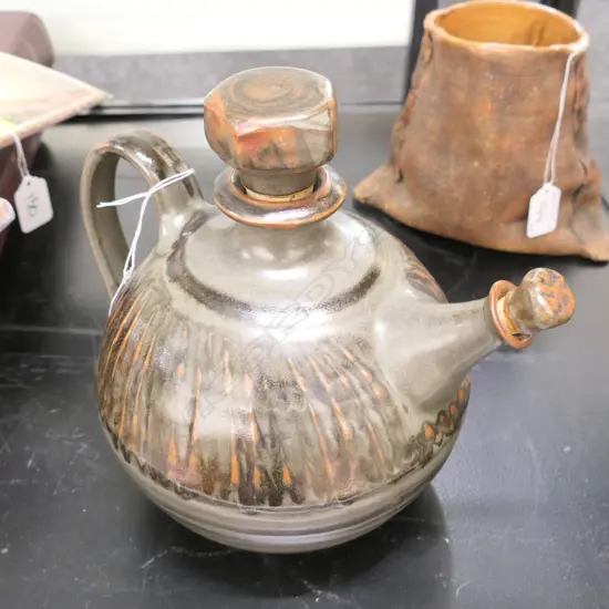 CARL VENDLEBOSH POT BASED ON A KENDI (WINE JAR)