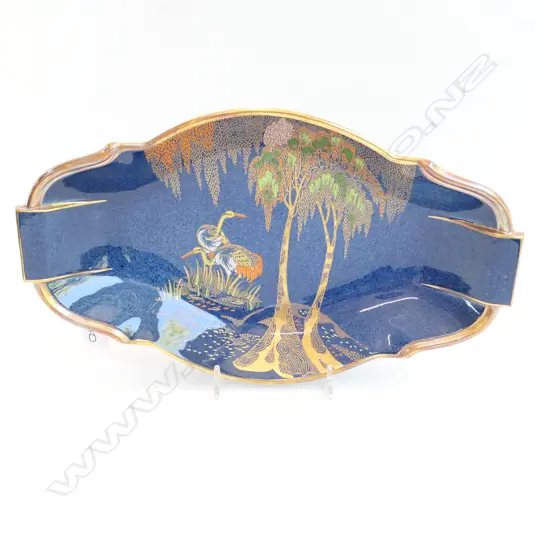 CARLTONWARE DISH BLUE ROYALE
