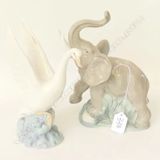 NAO SWAN + ELEPHANT H 230 MM