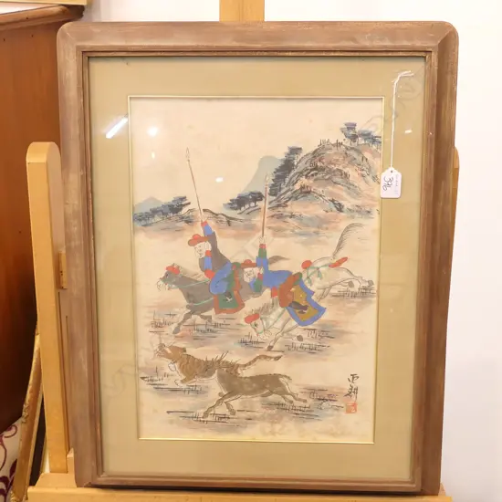 MONOGRAMMED CHINESE W/C 425 X 300MM