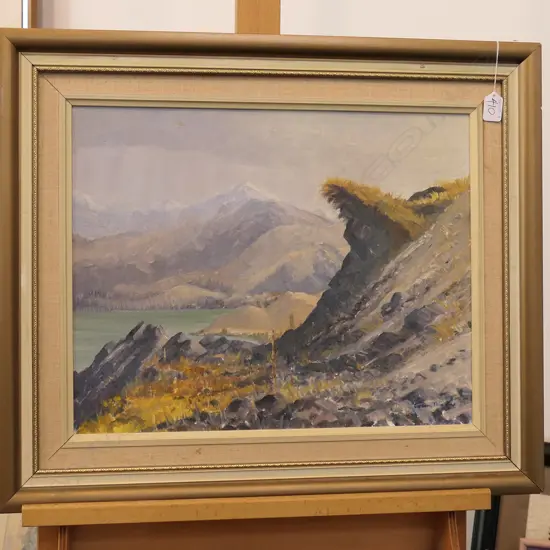 COLIN DICKIE OIL 'LANDSLIDE QUEENSTOWN'