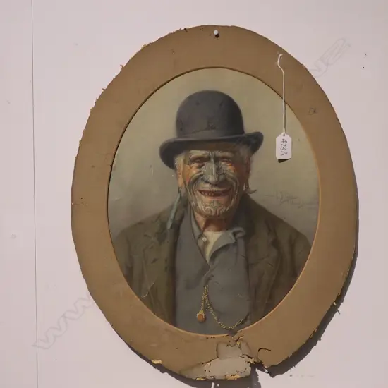 C F GOLDIE CHROMOLITHOGRAPH 'A GOOD JOKE' 