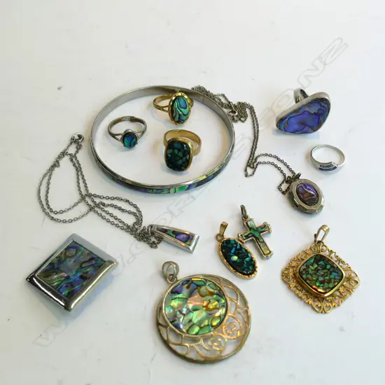 BAG PAUA JEWELRY