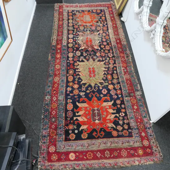 ANTIQUE CAUCASIAN RUNNER