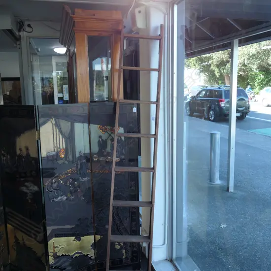 ANTIQUE WOODEN LADDER H. 2210