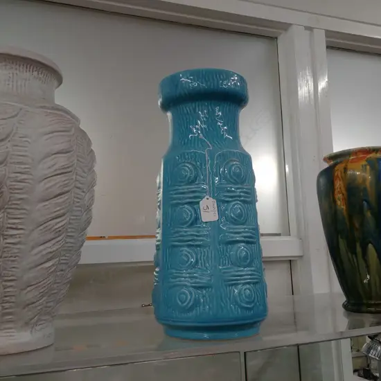 BLUE GERMAN RETRO VASE