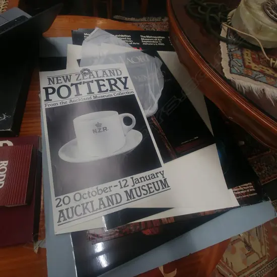 NZ MUSEUM POSTERS, 1980s. INCL. TE MAORI + JOHN LENNON PROMO POSTER