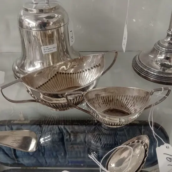 2 S/S SUGAR BOWLS 80g