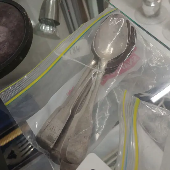 7 S/S TEASPOONS 130g