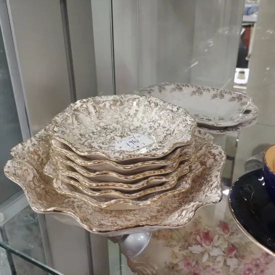 2X LORD NELSONS DISHES; 7X T&F&S LTD DISHES