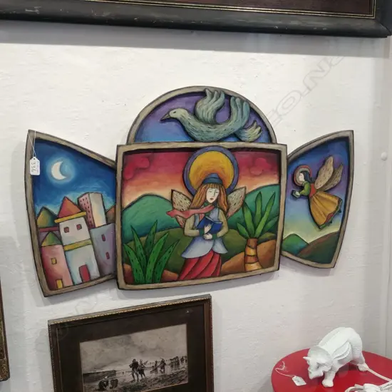 OIL ON BOARD BY MADELINE BEASLEY