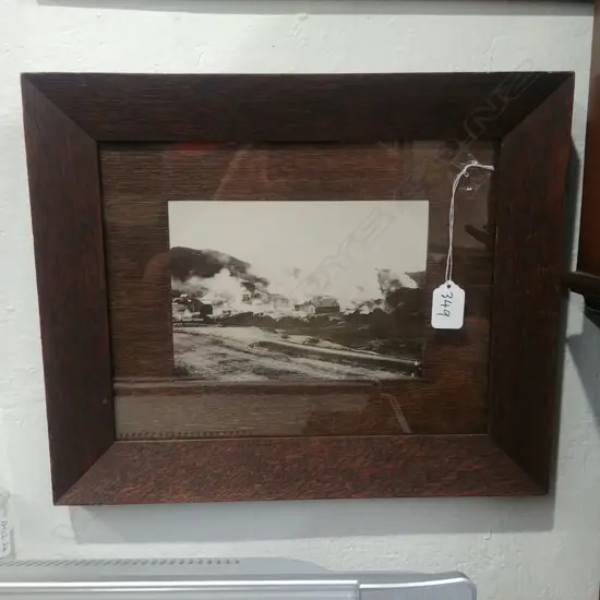 19TH C. NEW ZEALAND PHOTOGRAPH - ROTORUA?