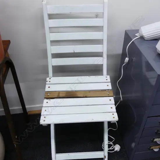 SCHOOL DESK & FOLDING CHAIR