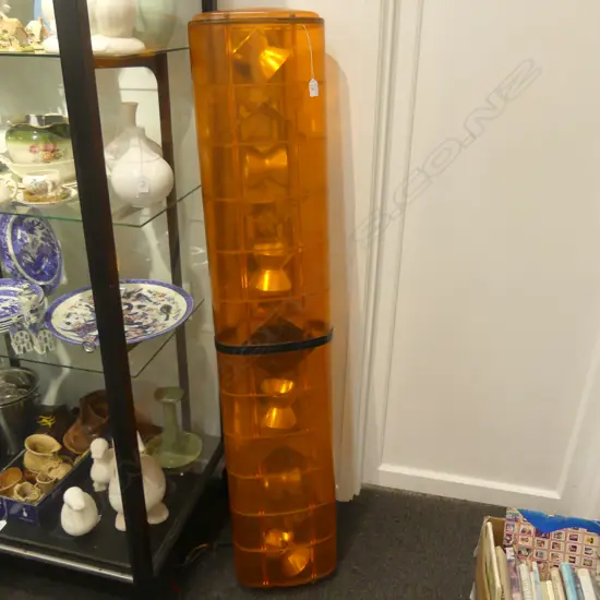 VINTAGE JAPANESE EMERGENCY VECHICLE WARNING LIGHTS 1550MM L