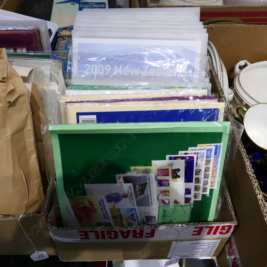 LOT ASST NEW ZEALAND STAMP PACKS / FIRST DAY COVERS ETC