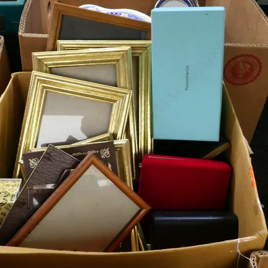 BOX ASST JEWELLERY BOXES + FRAMES