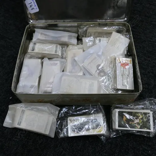 TIN ASST MATCHBOX CARDS