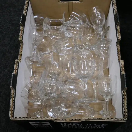 COLLECTION OF ASST. VICTORIAN SHERRY GLASSES