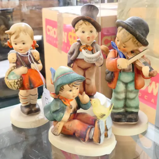 4 HUMMEL FIGURES