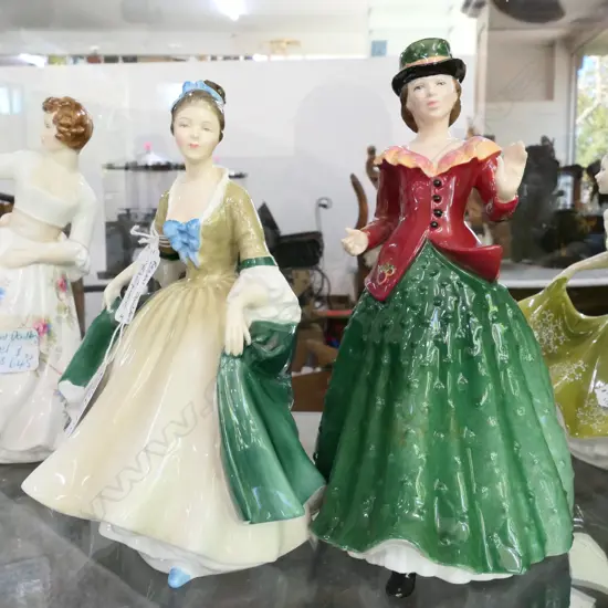 2 R. DOULTON FIGURINES; ELEGANCE, HOLLY