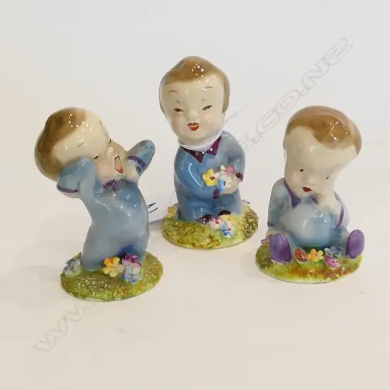 3 WADE FIGURES - WYNKE / BLYNKEN / NED