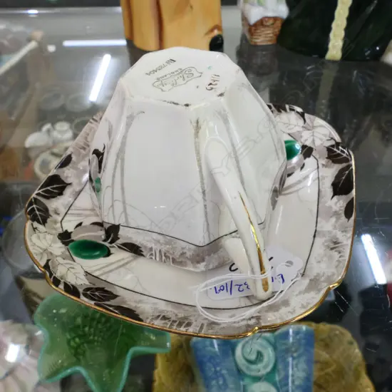 ART DECO SHELLEY CUP AND SAUCER