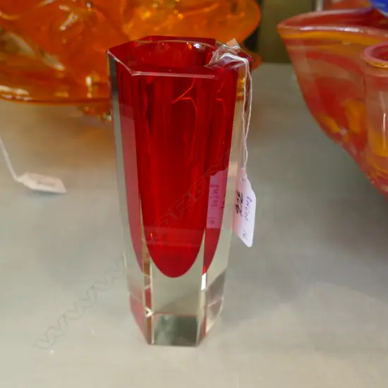 MURANO SMALL GLASS VASE