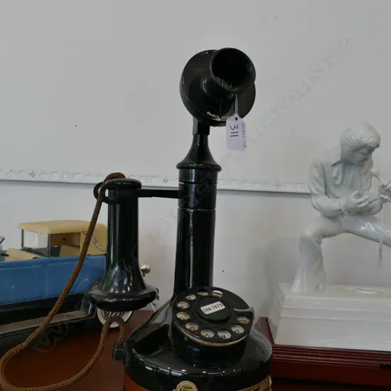 JIM BEAM DECANTER STICK TELEPHONE H340MM