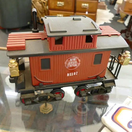 JIM BEAM DECANTER NEW JERSEY CENTRAL RAIL CARRIAGE L260MM
