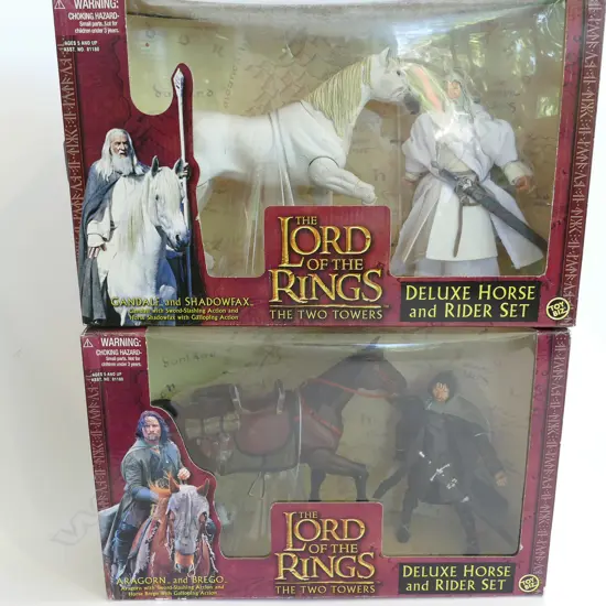 TWO LORD OF THE RINGS FIGURINES 
