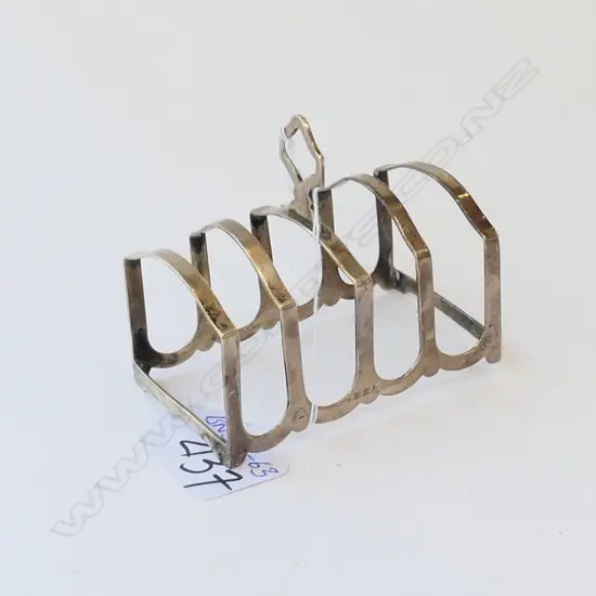 Toast Rack Sterling silver 35 grams