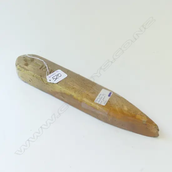 EARLY CERAMIC PLOT MARKER H. 290MM