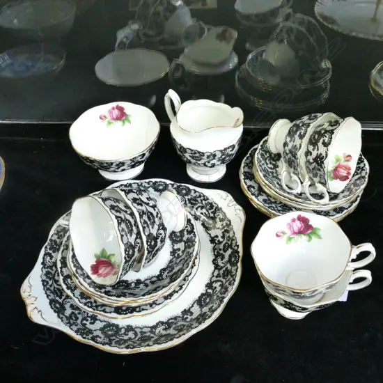 ROYAL ALBERT SENORITA PART TEASET