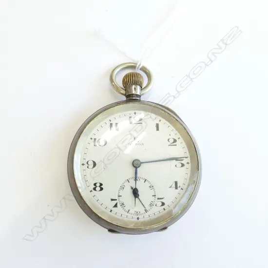early 20thC OMEGA POCKET WATCH OPEN FACE WORKING