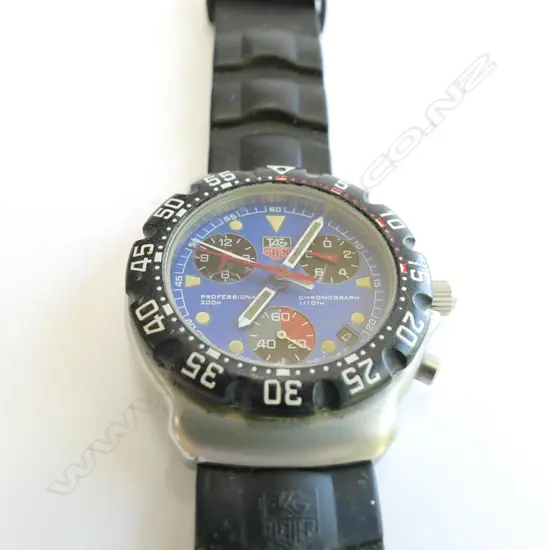 TAG WATCH F1. PROFESSIONAL 200MTRS CHRONO