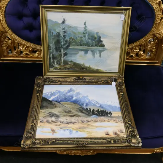 2 NZ OIL PAINTINGS