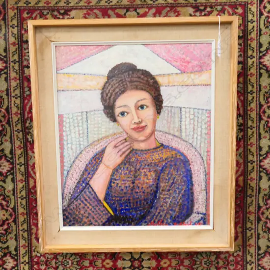 JOSEPH ALACH OIL ON BOARD 'MOTHER'