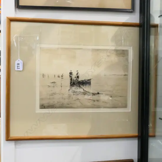 LIONAL PERCY SMYTHE ETCHING (HALF BROTHER TO WILLIAM WYLLIE)