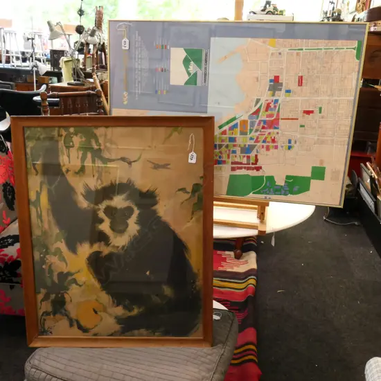 MONKET PRINT & WELLINGTON HARBOUR MAP