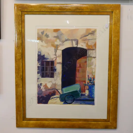 LARGE MERTHYR RUTHER MIXED MEDIA  310x 550mm