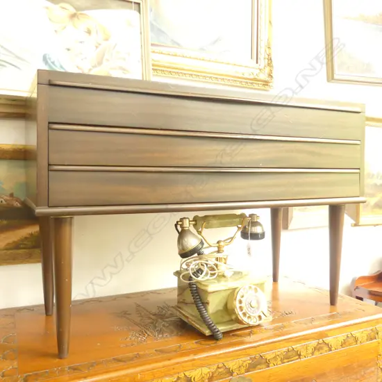 MAHOGANY LOW CANTEEN FOR CUTLERY L 790 MM