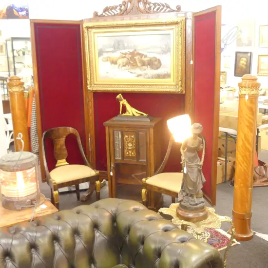 PR KAURI BALUSTRADE PILLARS WITH GILDED FINIAL DETAIL 1430MM H