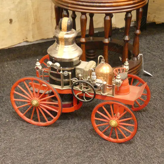 JIM BEAM DECANTER EARLY STEAM ENGINE L340MM