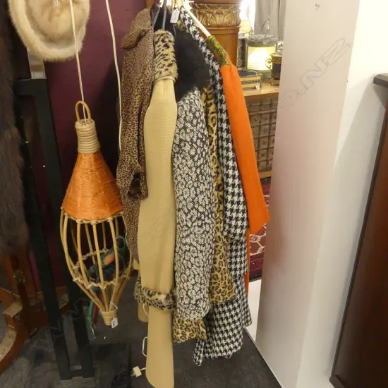 COLLECTION OF LADIES LEOPARD PRINT JACKETS AND BLOUSES