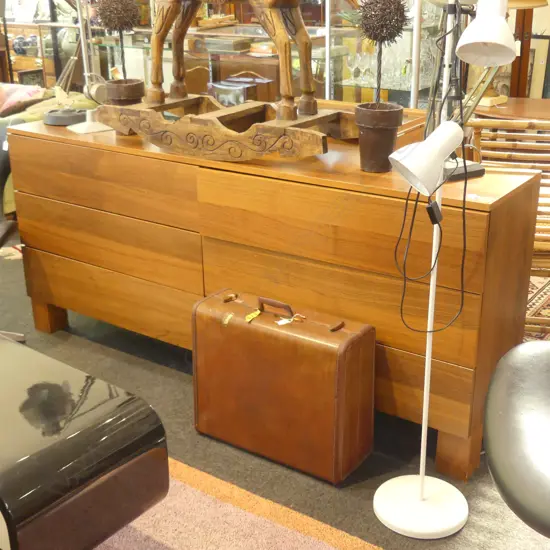 CONTEMPORARY 6 DRAWER CHEST OF DRAWERS L 1920 MM