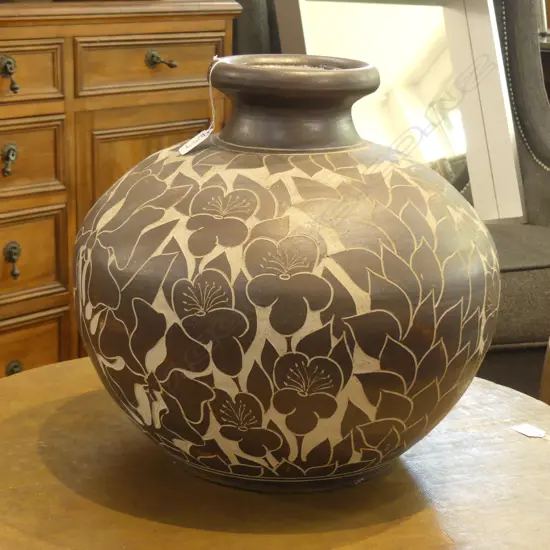 LARGE GRAHAM STORM VASE H 390 MM