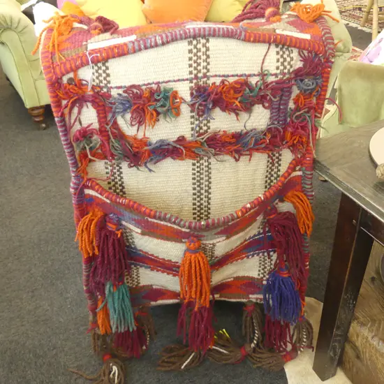 HAND WOVEN CAMEL/DONKEY BAG